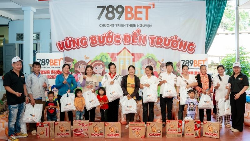 789BET thiện nguyện Lai châu tại Sự kiện mang tên gọi "Vững bước tới trường" 